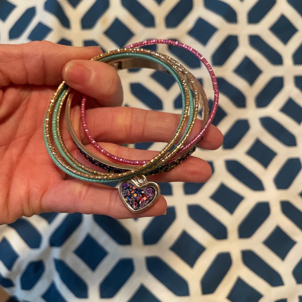 Kids Multicolor Bangle Set - Picture 2 of 6